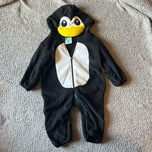 Penguin baby onesie